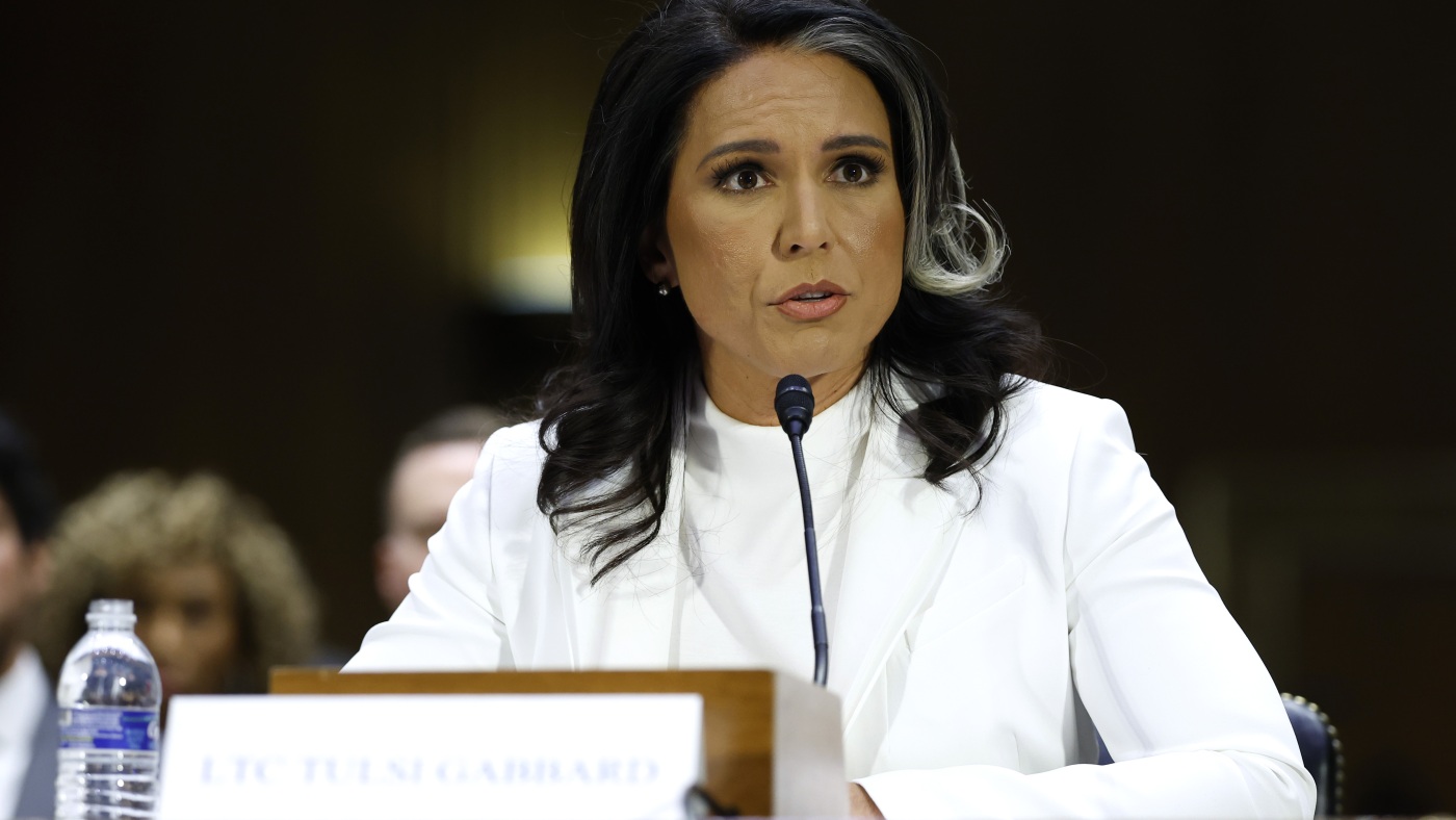 Tulsi Gabbard, Trump's intel chief pick, faces her confirmation hearing : NPR