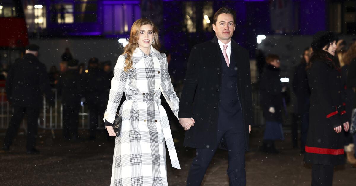 Britain's Princess Beatrice welcomes second child prematurely
