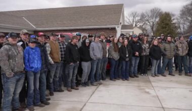 Hundreds honor late Denmark Teen with truck memorial