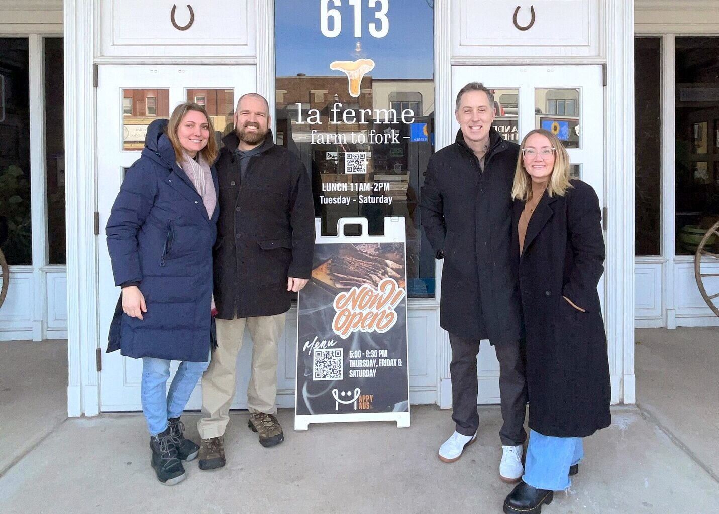 2 Alexandria restaurants – La Ferme and Happy Haus BBQ – share same space - Alexandria Echo Press