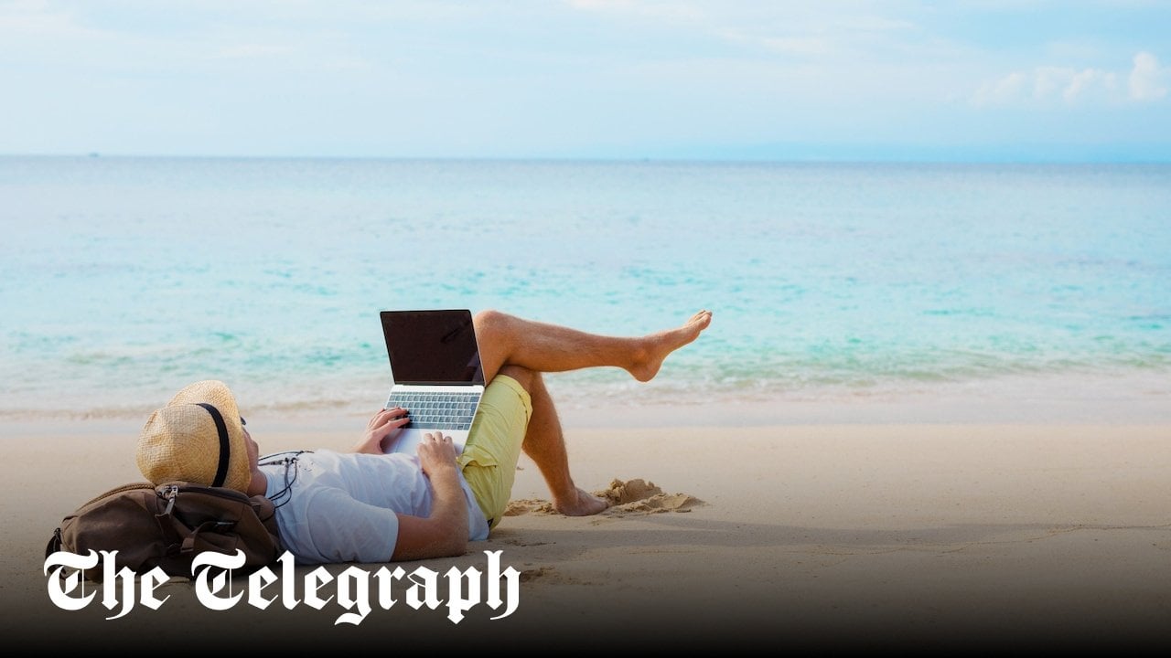 Thousands of council staff allowed to ‘work from beach’