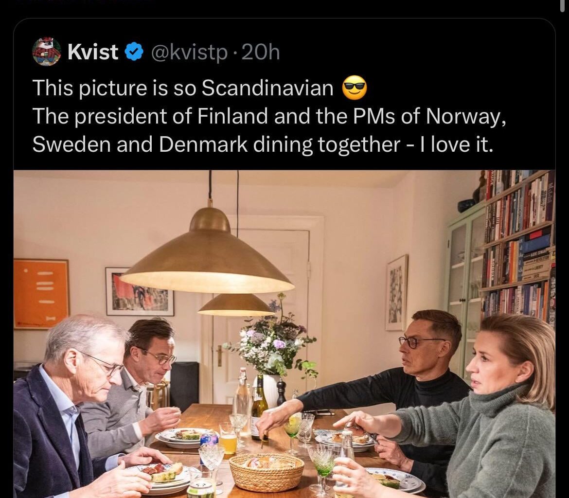 Scandis are spiritual communists