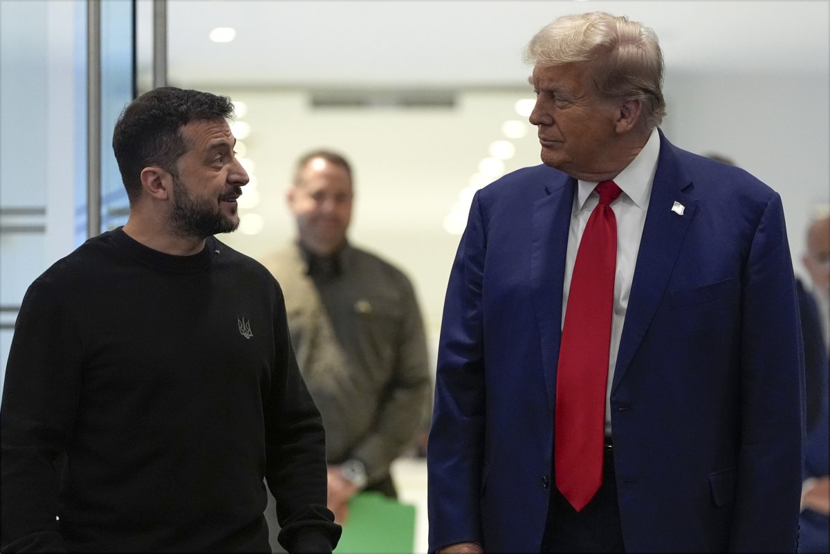 Volodymyr Zelensky Meeting With Donald Trump