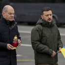 Volodymyr Zelenskyj, Olaf Scholz, Ukrajina, vojna na Ukrajine, Nemecko