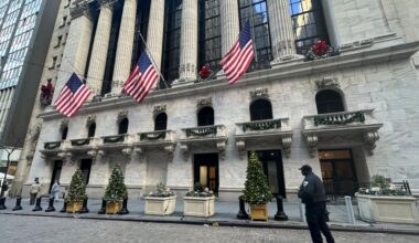 Wall Street recoils after good news on the economy raises inflation worries