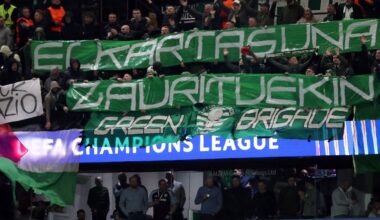 Celtic fans cause outrage with vile chants about Queen Elizabeth and Royal Family in Aston Villa clash