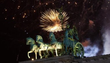 Silvesternacht: Verletzte und Festnahmen in Silvesternacht in Berlin