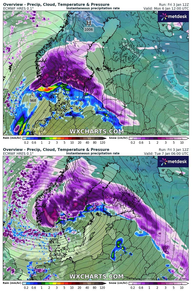 winter-storm-uk-snow-forecast-ireland-norway-europe-fronts-scandinavia