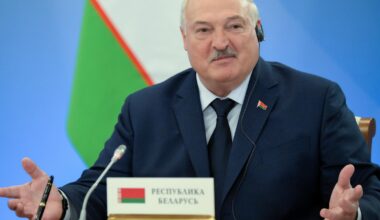 An imprisoned Nobel laureate underscores human rights abuses in Belarus