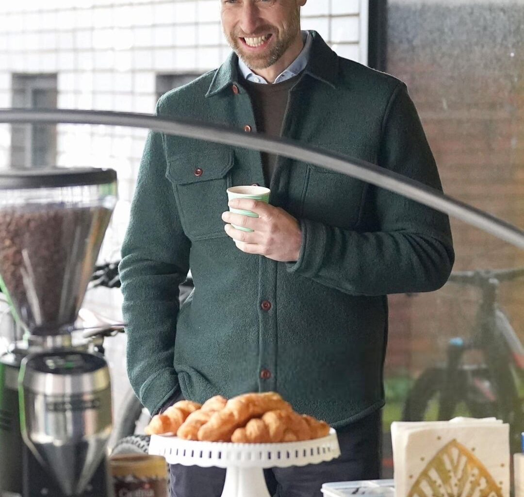 Prince William is visiting Liverpool today