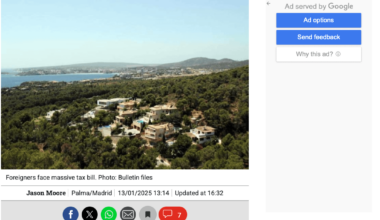 Is Spain taking the piss: Spain proposes 100% tax on property purchases for non-EU buyers