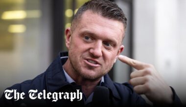 Tommy Robinson releases podcast from prison prompting investigation