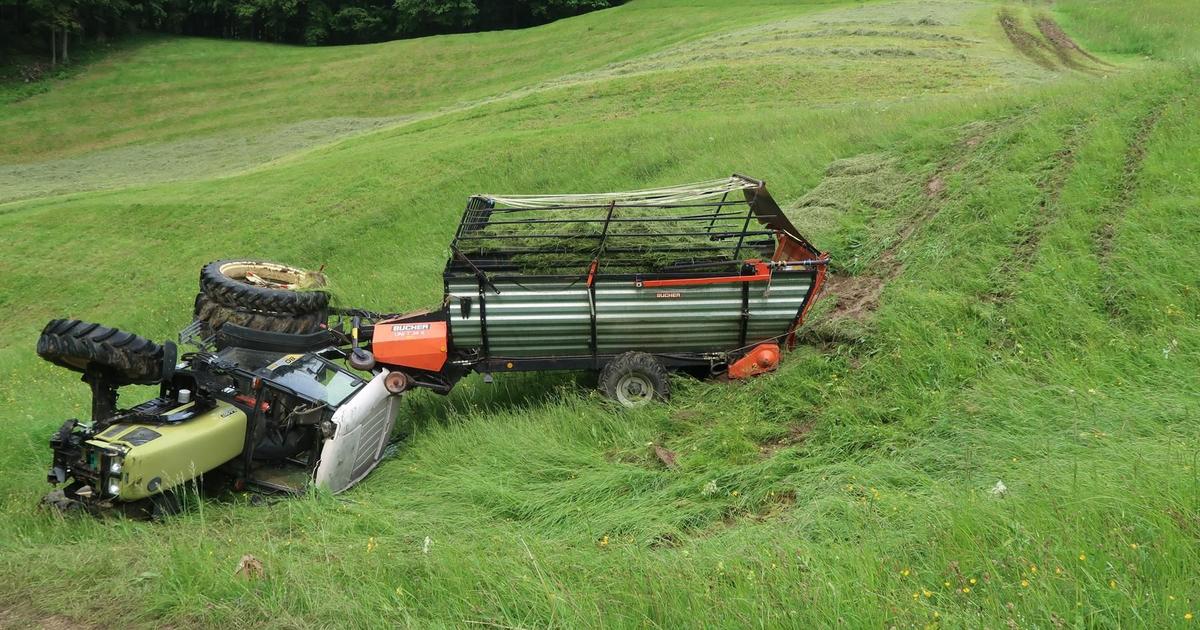 Trois enfants parmi les 25 victimes d'accidents mortels dans l'agriculture en 2024 - rts.ch