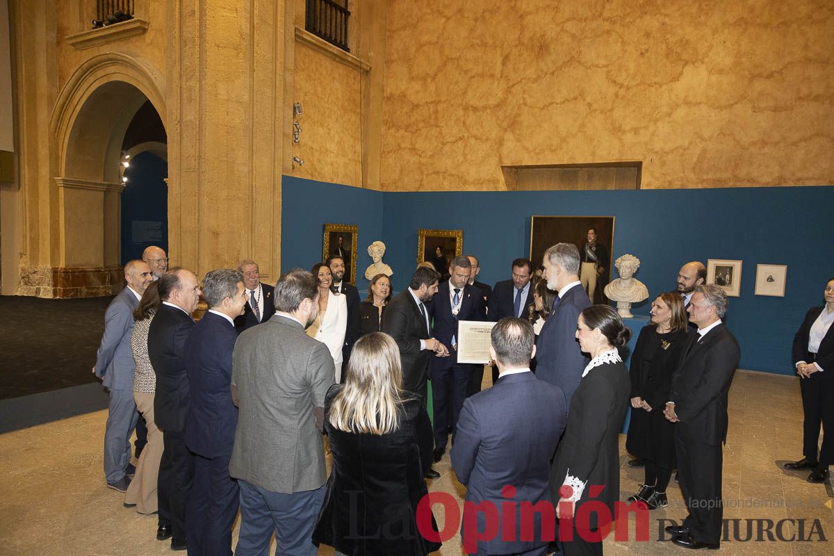 #Fotos Visita de los reyes de España a Caravaca (exposición Rafael Tegeo)