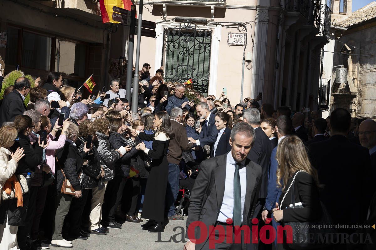 #Fotos Visita de los reyes de España a Caravaca (exposición Rafael Tegeo)