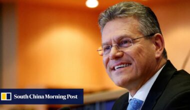 EU trade chief hopeful about averting US tariffs after ‘intense’ talks with Trump’s team