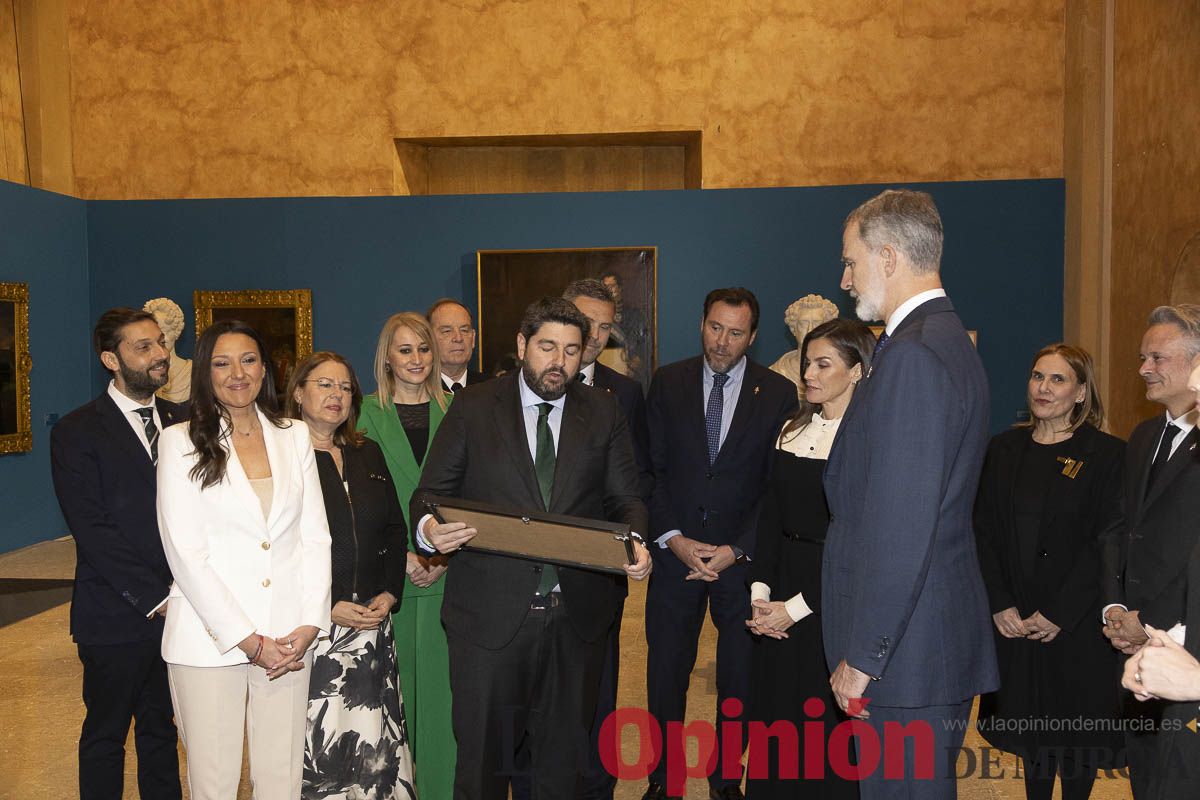 #Fotos Visita de los reyes de España a Caravaca (exposición Rafael Tegeo)