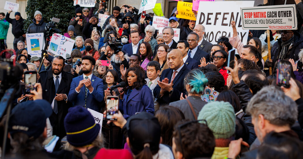 As Ground Shifts, Democrats Struggle to Find Footing in D.E.I. Fight