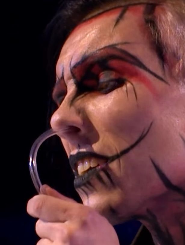 Auzzy Blood performing on Britain's Got Talent