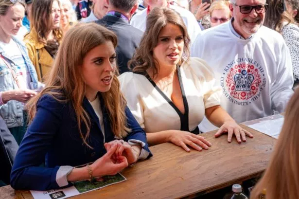 Amid an ongoing row in the Royal Family over Andrew staying at Royal Lodge, his daughters Princess Eugenie and Princess Beatrice have been issued a message.