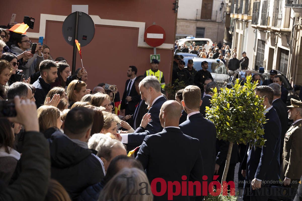 #Fotos Visita de los reyes de España a Caravaca (exposición Rafael Tegeo)