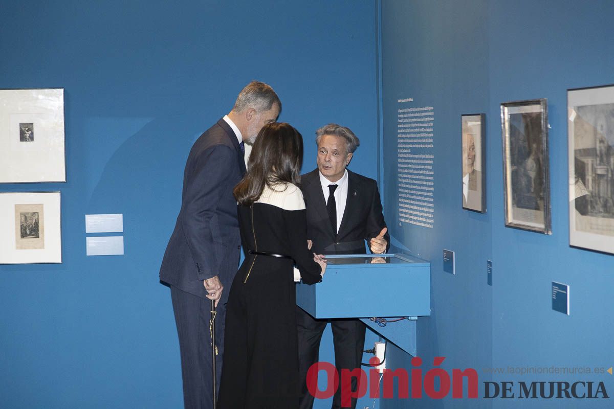 #Fotos Visita de los reyes de España a Caravaca (exposición Rafael Tegeo)