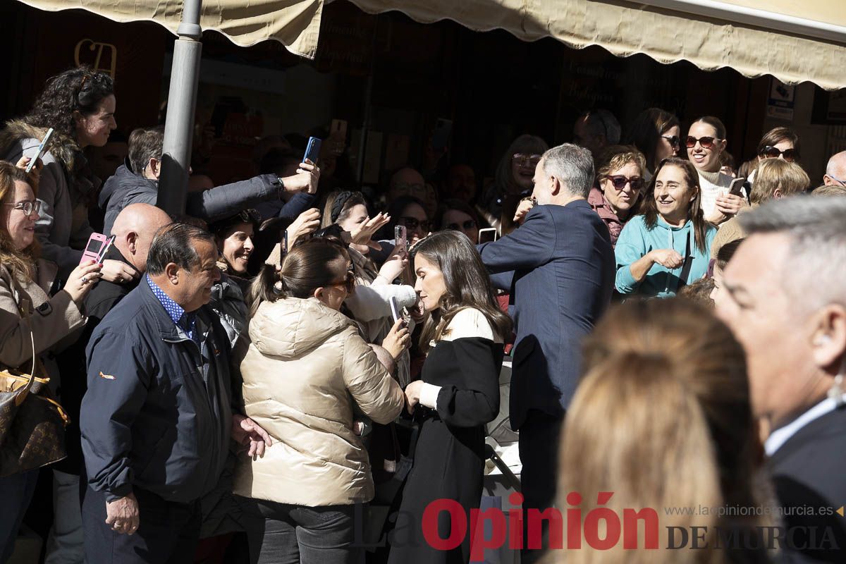 #Fotos Visita de los reyes de España a Caravaca (exposición Rafael Tegeo)