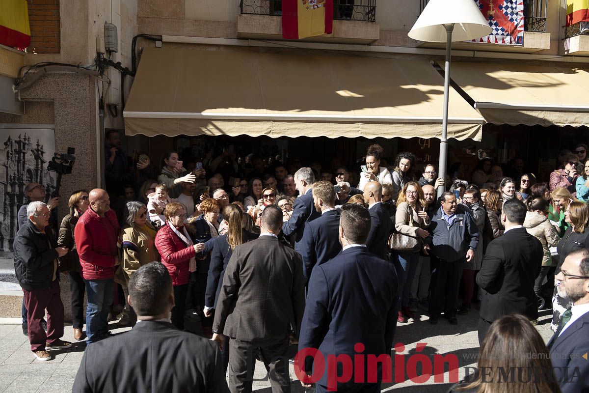 #Fotos Visita de los reyes de España a Caravaca (exposición Rafael Tegeo)