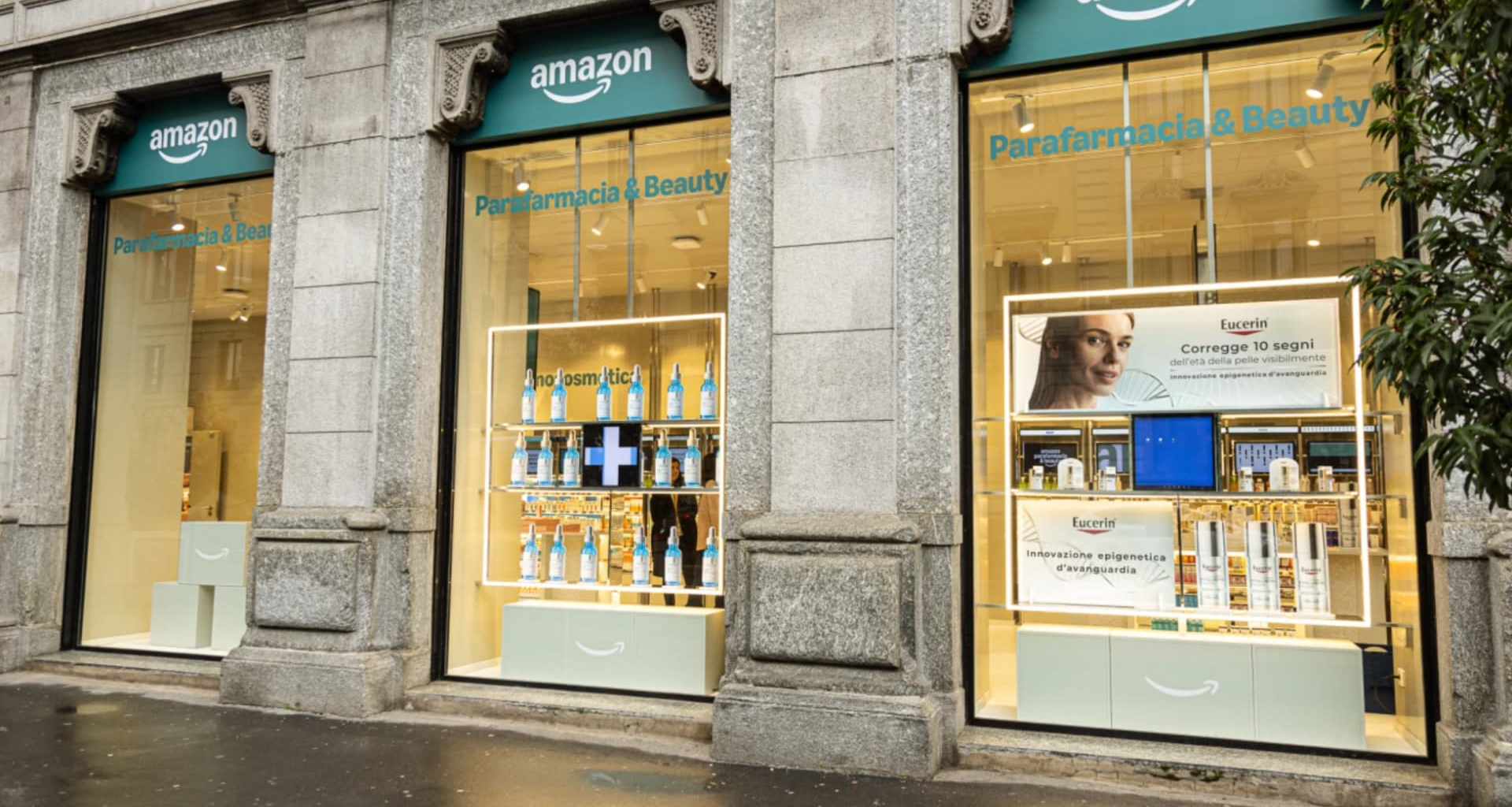 Amazon opens its first beauty and personal care store in Italy