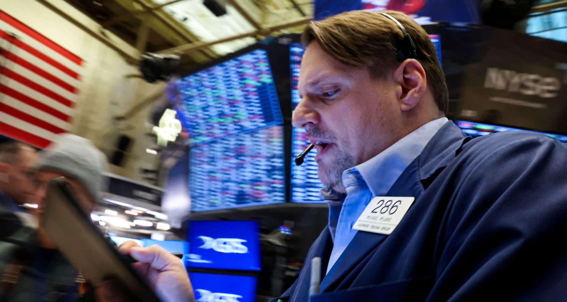 Resilient stock market finally succumbs to pressure from economic worries and Trump policy flux