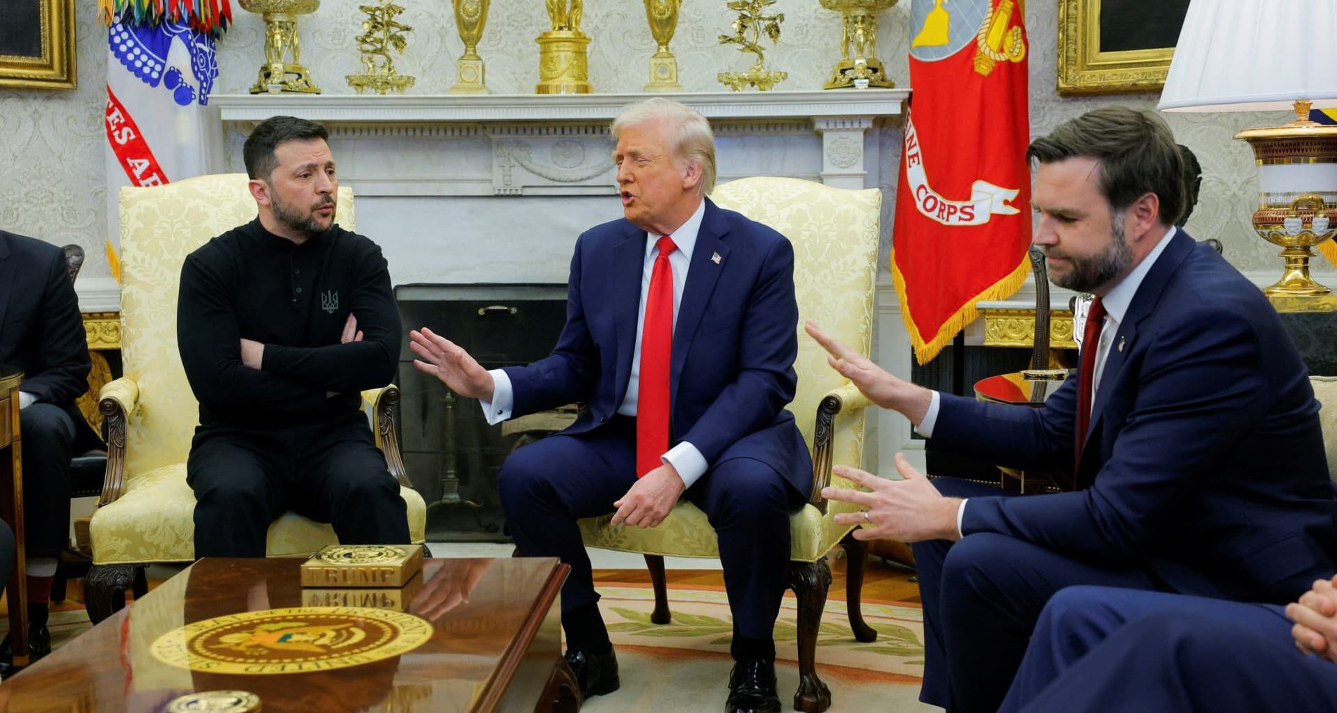 Trump, Vance and Zelenskyy clash at White House Ukraine meeting