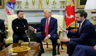 Trump, Vance and Zelenskyy clash at White House Ukraine meeting