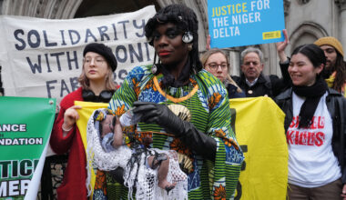 Nigerian communities take Shell to court over decades of oil pollution