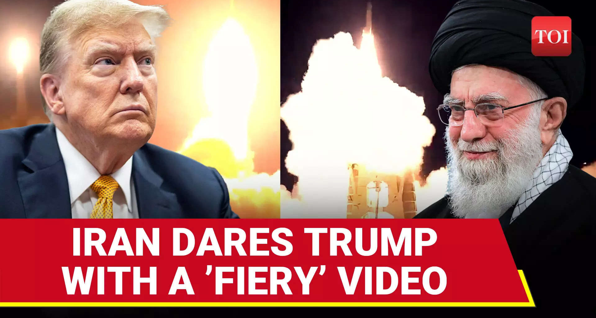 Khamenei ‘Breathes Fire’: Iran Flaunts New Missile, ‘Mocks’ Trump in Dramatic Video