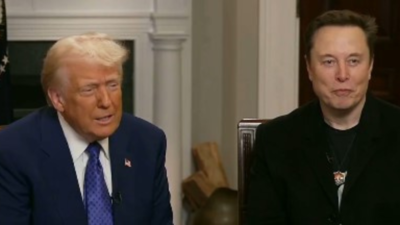 Elon Musk gets a message from Donald Trump: Elon is doing a great job, but ...