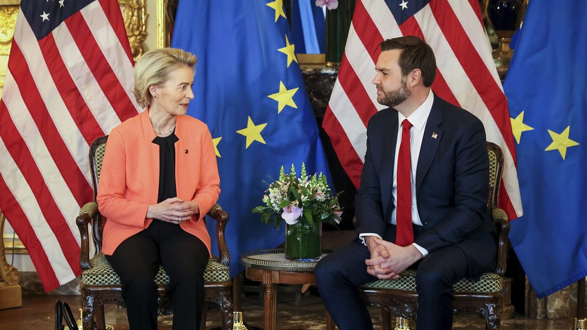 "Europa ist uns wichtig": Vance-Treffen mit von der Leyen inmitten zunehmender Spannungen