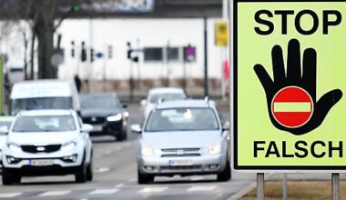 Weniger Geisterfahrer 2024 in Österreich