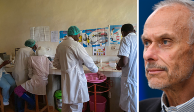 Följer utvecklingen efter mystiska utbrottet