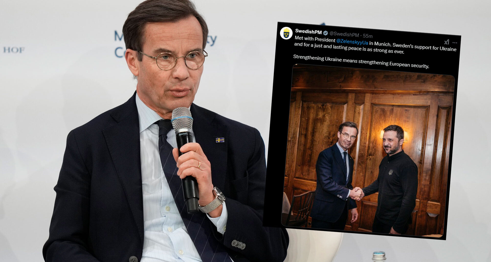 Krismöte i Paris – men Sverige inte inbjudet