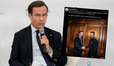 Krismöte i Paris – men Sverige inte inbjudet