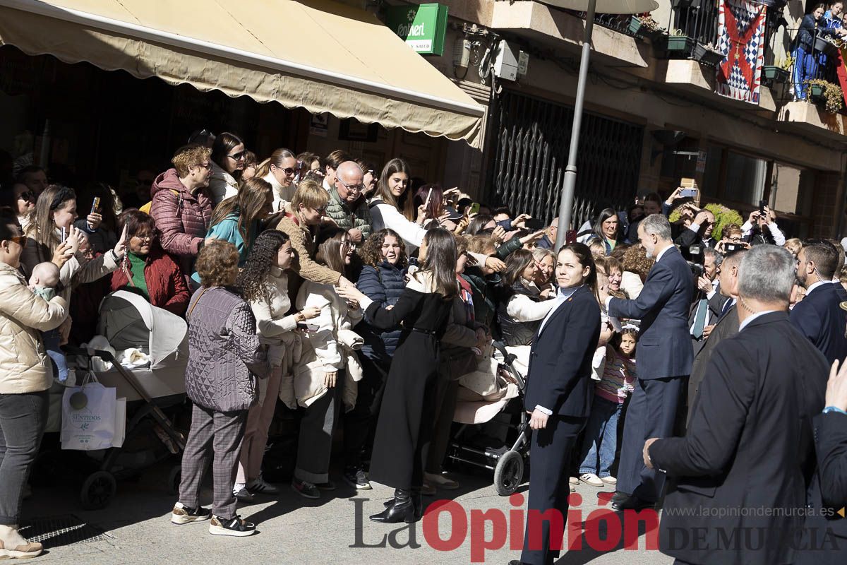 #Fotos Visita de los reyes de España a Caravaca (exposición Rafael Tegeo)