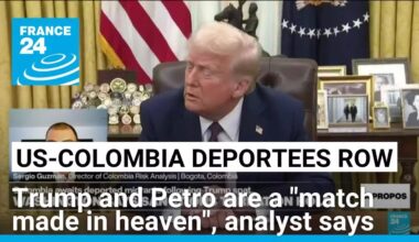 Confrontation in Colombia: Trump and Petro are a "match made in heaven" • FRANCE 24 English