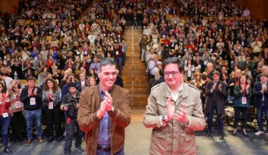 Sánchez lanza la campaña del PSOE de Madrid contra la "multinacional ultraderechista" de Ayuso: "Han puesto la comunidad en venta y ya sabemos quién se lleva la comisión" - El Mundo