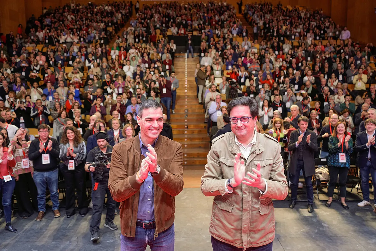 Sánchez lanza la campaña del PSOE de Madrid contra la "multinacional ultraderechista" de Ayuso: "Han puesto la comunidad en venta y ya sabemos quién se lleva la comisión" - El Mundo