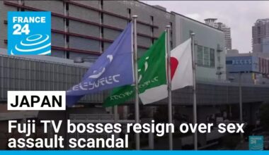 Japan's Fuji TV bosses resign over sex assault scandal • FRANCE 24 English