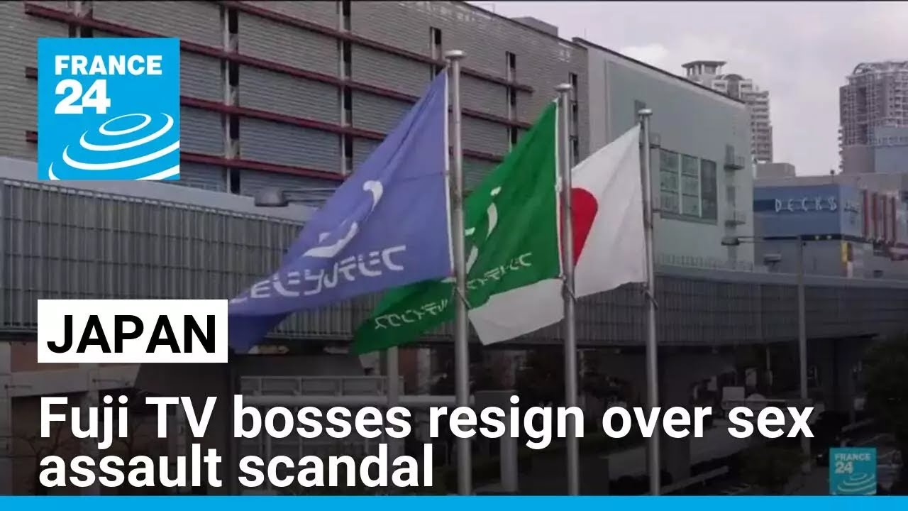 Japan's Fuji TV bosses resign over sex assault scandal • FRANCE 24 English