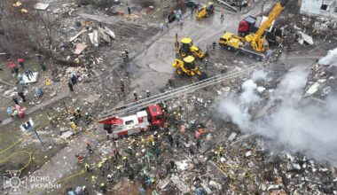 Russian missile, drone assault on Ukraine kills at least 7, blacks out large swathes of country