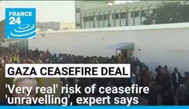 'Very real' risk of ceasefire 'unravelling', expert says • FRANCE 24 English