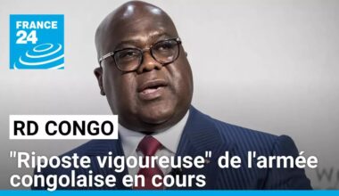 Le président Tshisekedi assure qu'une "riposte vigoureuse" de l'armée est en cours en RD Congo