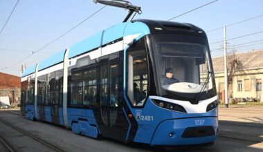 Zagreb welcomes a new generation of eco-friendly city trams